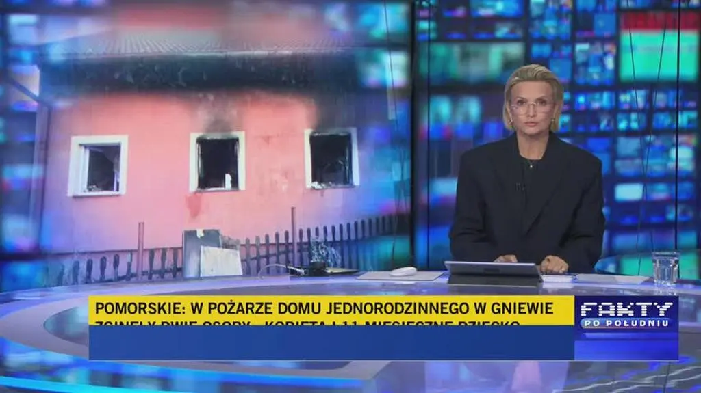 W pożarze domu zginęły 24-latka i jej niespełna roczna córka 