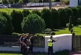Na miejscu pracuje policja