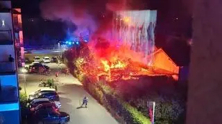 Według ustaleń policji, mężczyzna miał podpalić garaż