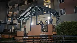 Do zdarzenia doszło w jednym z budynków przy ulicy Krasińskiego w Jaśle