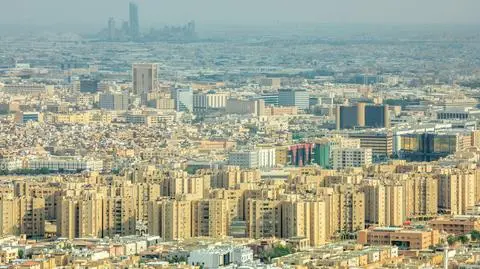 Arabia Saudyjska, Rijad. Widok na miasto, centrum miasta