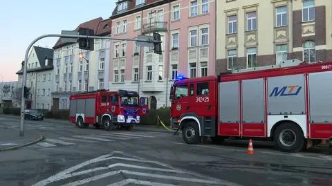 Pożar w Jeleniej Górze