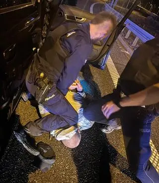 Podejrzani o zabójstwo zatrzymani na autostradzie A2