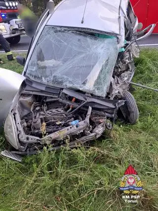 Śmiertelny wypadek na DK10 w Cierpicach