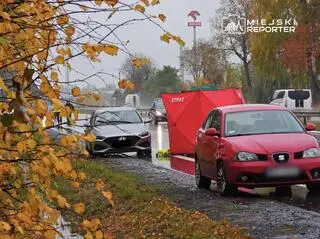 Na drodze krajowej numer 7 w Tarczynie odnaleziono ciało mężczyzny