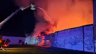 Pożar kurnika na Opolszczyźnie