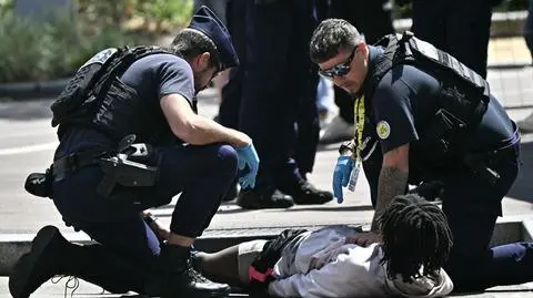 Nożownik na mecie 4. etapu Tour de France. Policja użyła broni