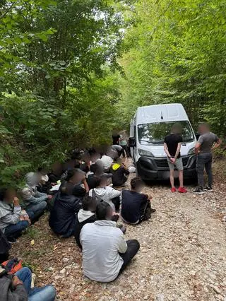 Zatrzymania przemytników na szlaku bałkańskim 