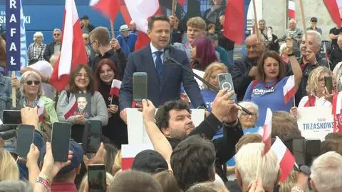 Rafał Trzaskowski we Włocławku: dziś przed nami maraton
