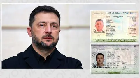 Wołodymyr Zełenski i jego "paszporty". To fałszywki