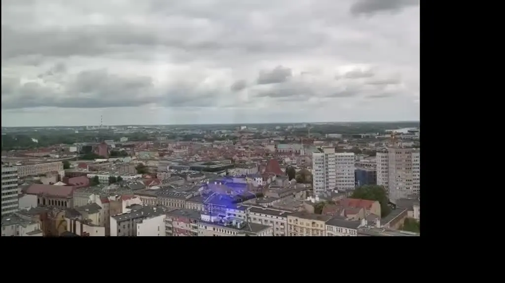 Widok na wschód Poznania