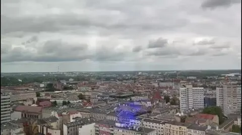 Widok na wschód Poznania