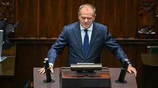 Premier Donald Tusk w Sejmie