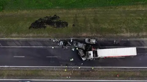 Tragiczny karambol na autostradzie A6. Wniosek o areszt dla kierowcy tira