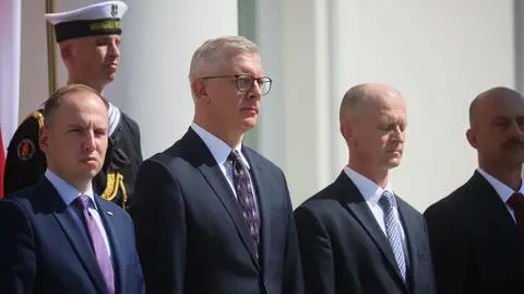 Sławomir Cenckiewicz podczas uroczystości wręczenia nominacji generalskich