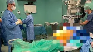 Pacjentka przeszła rozległą operację
