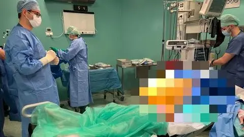 Pacjentka przeszła rozległą operację