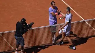 Hubert Hurkacz pokonał Rafaela Nadala w Rzymie