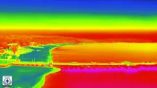 Dron wyposażony jest w kamerę termowizyjną