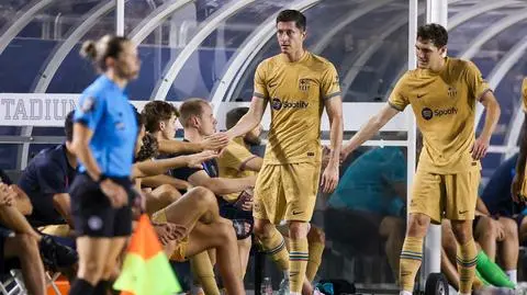 Lewandowski nie może zdobyć bramki? Trener Barcelony o drugiej stronie medalu