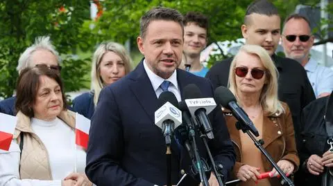Rafał Trzaskowski na spotkaniu z mieszkańcami Radziejowic