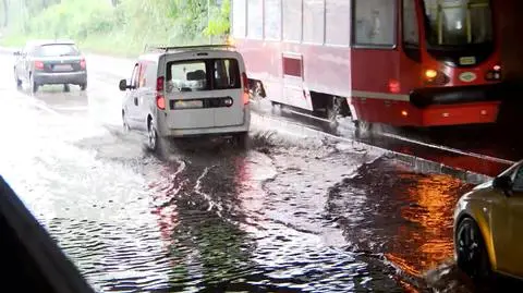 Ruda Śląska deszcz