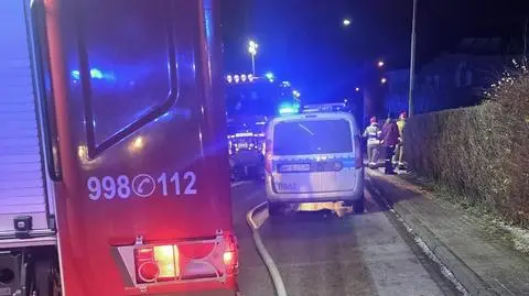 Tragiczny pożar, nie żyje jedna osoba