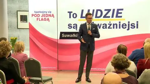 Szymon Hołownia w Suwałkach 