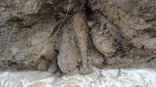 Znaleźli granaty pod ziemią