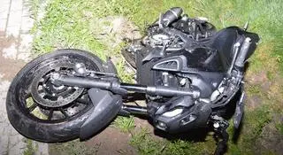 Śmiertelny wypadek motocyklisty