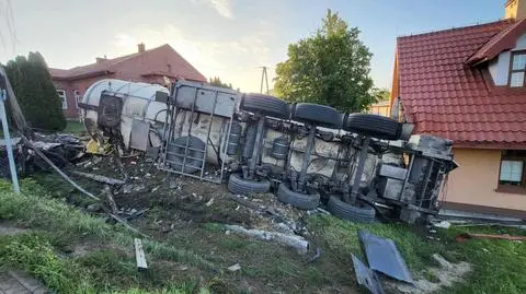 Wypadek cysterny w Miejscu Piastowym 