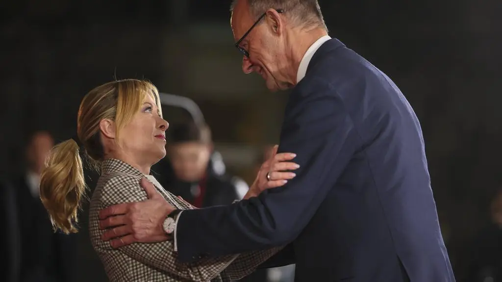 Giorgia Meloni, Friedrich Merz