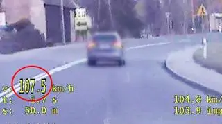 Kierowca został ukarany mandatem w wysokości 3000 złotych