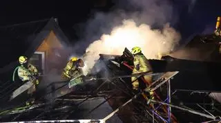 Pożar restauracji w Zakopanem