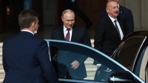 Władimir Putin i Ilham Alijew