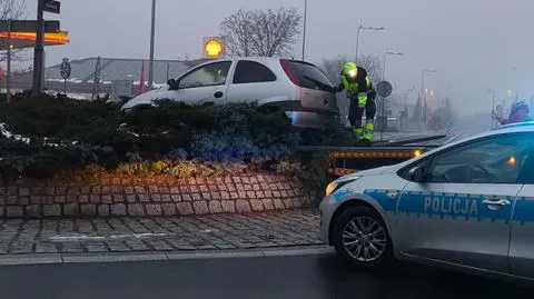 Nad ranem auto zostało zabrane przez pomoc drogową
