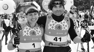 Justyna Kowalczyk and Kacper Tekieli