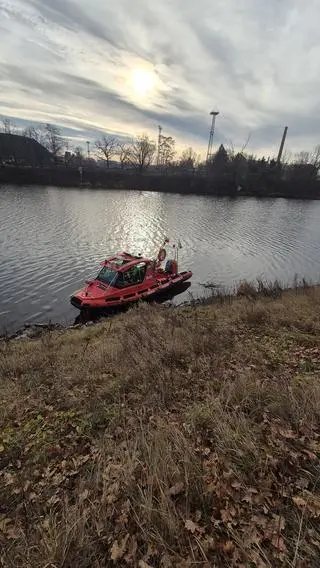 Na miejscu interweniowała Wodna Służba Ratownicza