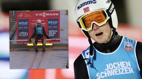 Skoczek zepchnięty z belki. "To było przerażające"