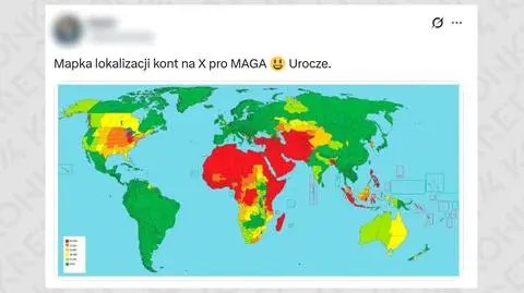 Konta wspierające Trumpa głównie w Afryce i Bliskim Wschodzie? Co pokazuje ta mapa