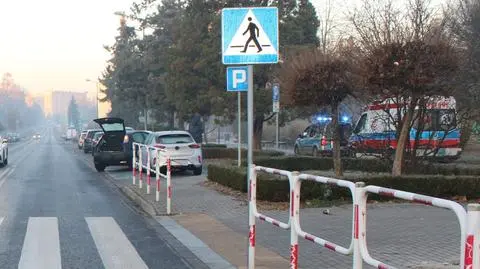 14-latek potrącony na przejściu dla pieszych