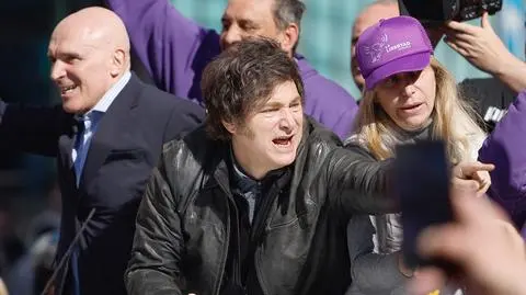 Prezydent Argentyny Javier Milei