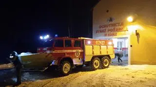 Strażacy dostali zgłoszenie około godz. 0.30