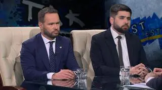 Krzysztof Komorski i Jakub Banaszek 