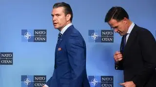 Pete Hegseth i Mark Rutte