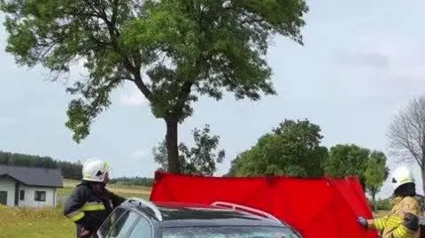 Tragiczny wypadek w Rogaszynie