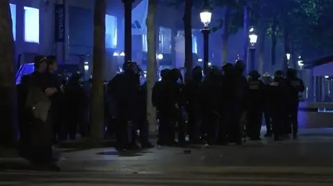 Zamieszki w Paryżu po finale Ligi Mistrzów