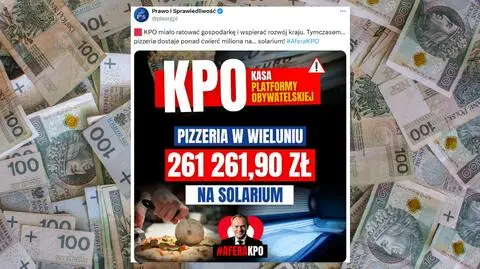 "Ćwierć miliona" na solarium w pizzerii? Właścicielka lokalu ofiarą afery o KPO