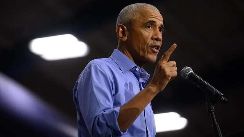 "Nowy i niebezpieczny poziom". Obama o rządzie Trumpa i zdjęciu programu Jimmy'ego Kimmela