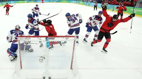 Kanada - USA. Finał hokeja igrzysk